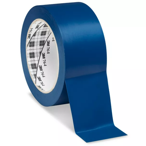 Ruban de Tracage Bleu 50 mm X 33 M