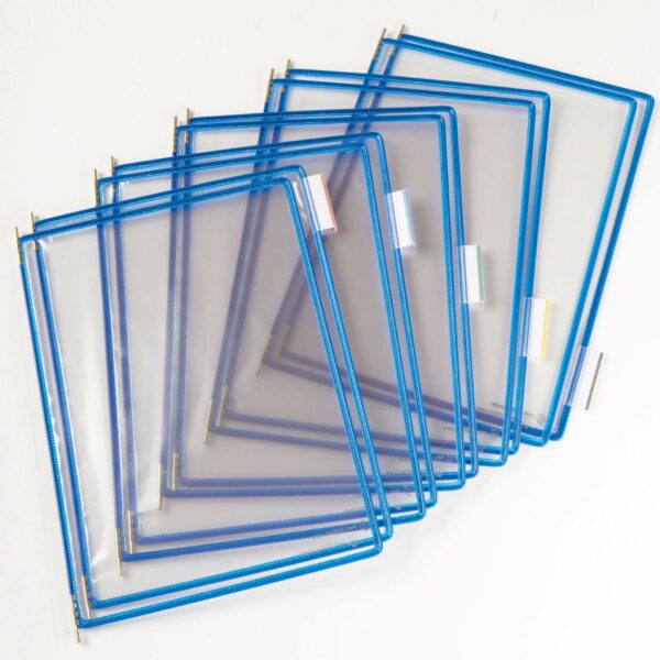 Pack de 10 Pochettes Tarifold A4 Bleu