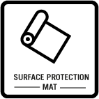 Tapis de revêtement et de protection des surfaces