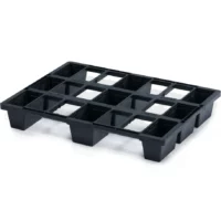 Demi Palette plastique légère 80 X 60 x 12 cm PLT6080L 981210