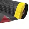 Tapis Antifatigue Bubble Sky Trax Noir avec Bordures Jaune 782S0023BL