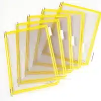 Pack de 10 Pochettes Tarifold A4 Jaune 25-4-82-0021 114004 Lean manufacturing et management visuelle Poche à pivots Tarifold Djois
