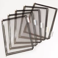 Pack de 10 Pochettes Tarifold A4 Noir 25-4-82-0022 114007 Lean manufacturing et management visuelle Poche à pivots Tarifold Djois