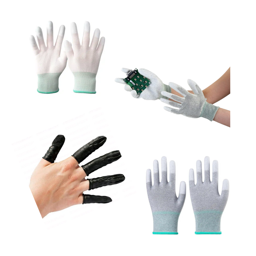 Gants et autres protections ESD